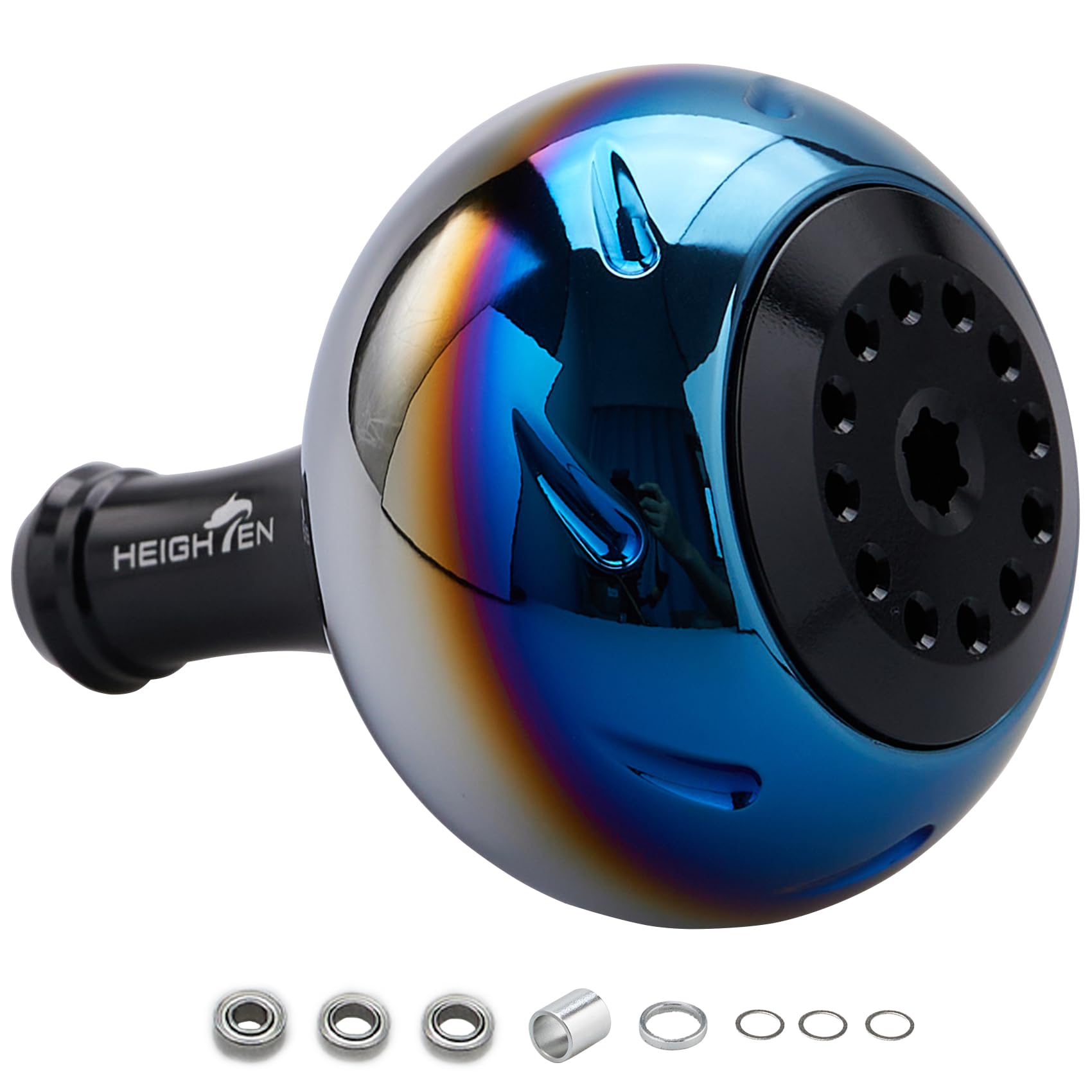 Ручка для катушки HEIGHTEN 45 мм, 4 цвета, тип Shimano B, размер Daiwa L, универсальная серия Aurora (черный) (726) чёрный
Ручка для катушки HEIGHTEN 45 мм, 4 цвета, тип Shimano B, размер Daiwa L, универсальная серия Aurora (черный) (726) чёрный