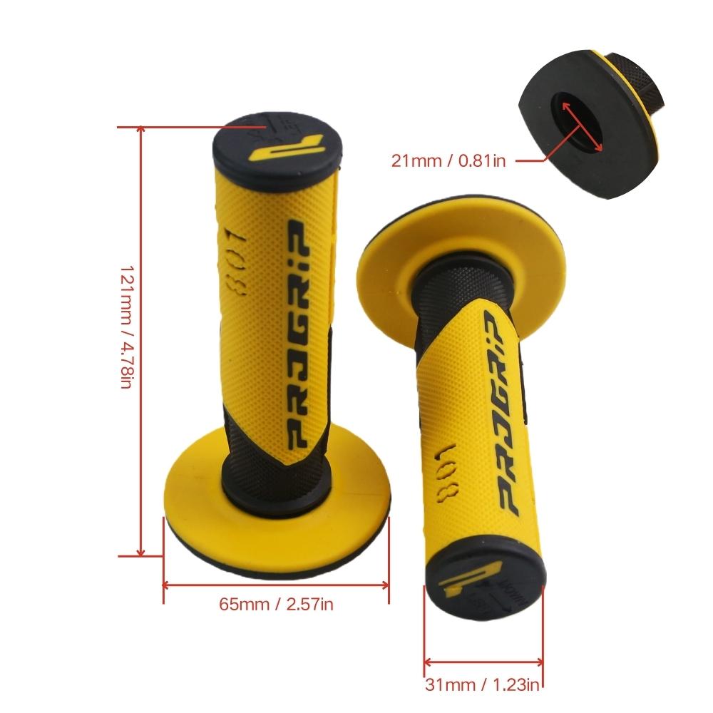 Universal Motorcycle Grips Handle Bar 7/8 22 24mm For KTM YAMAHA Bike Motocross Motorbike Rubber GEL Domino Grip 6 Colors жовтий
Universal Motorcycle Grips Handle Bar 7/8 22 24mm For KTM YAMAHA Bike Motocross Motorbike Rubber GEL Domino Grip 6 Colors жовтий