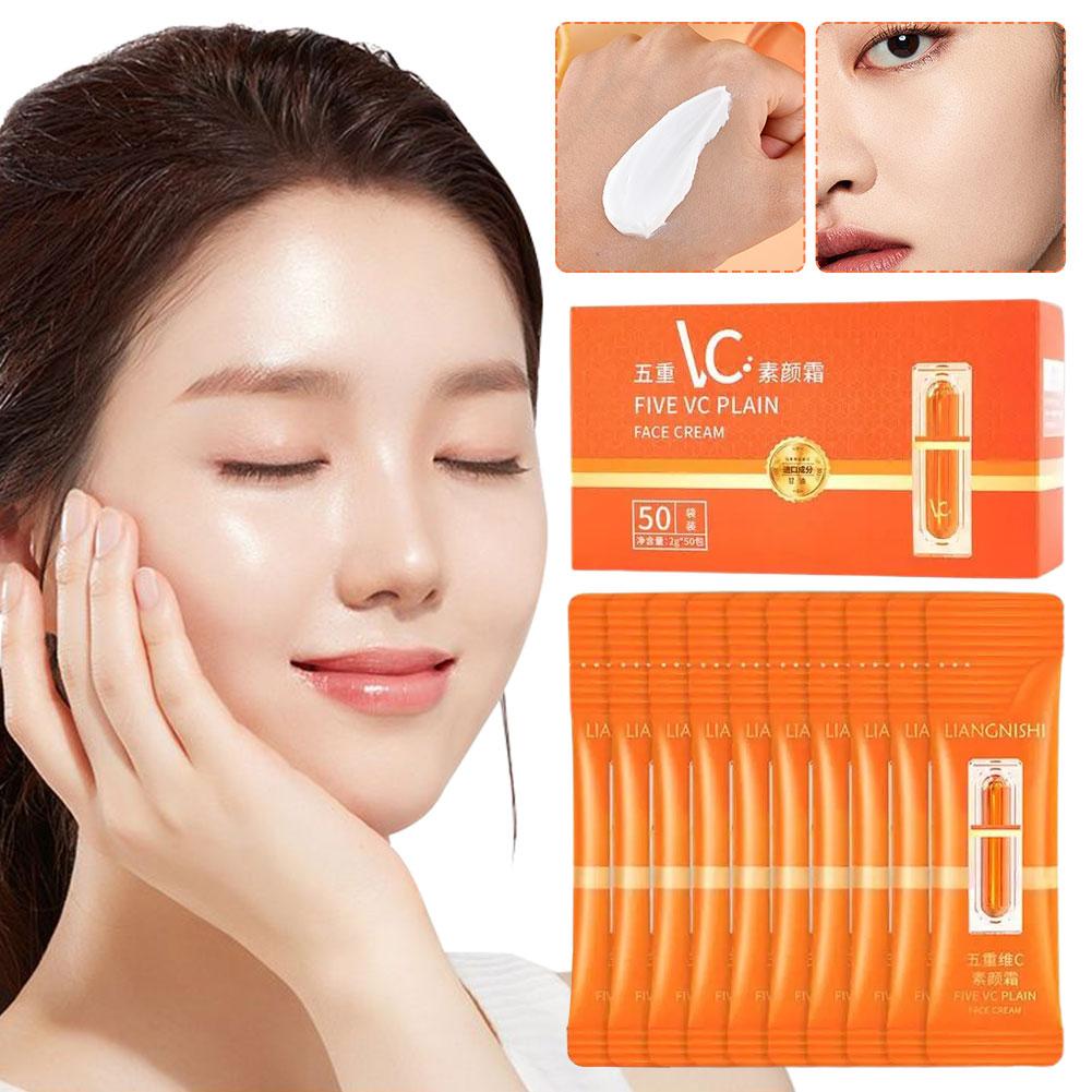 2g*50Pcs Vitamin C Face Cream Whitening VC Five Tone Spots Remover Essence Brightening Aging An X7Z0 orange-2g*50pcs
2g*50Pcs Vitamin C Face Cream Whitening VC Five Tone Spots Remover Essence Brightening Aging An X7Z0 orange-2g*50pcs