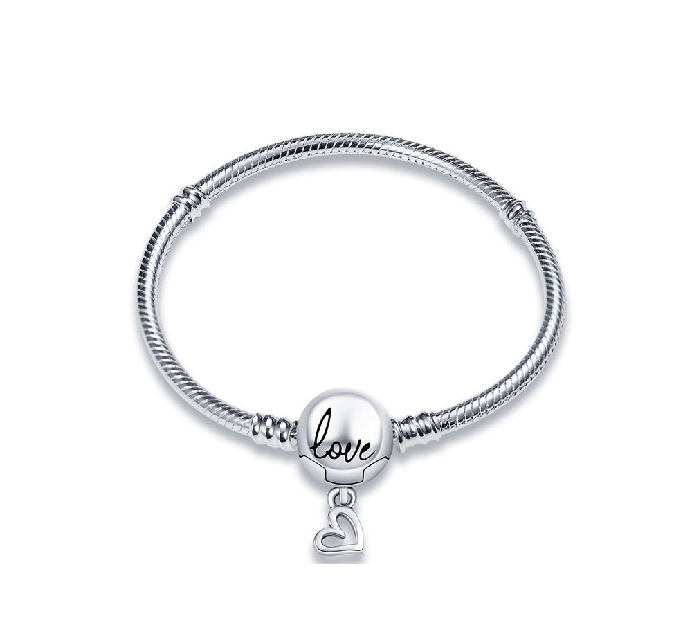 2026 Fashion 17~20CM Silver Color Snake Chain Love Heart Bracelets Fit Original Beads Pendant Jewelry Charms DIY Gift 17cm
2026 Fashion 17~20CM Silver Color Snake Chain Love Heart Bracelets Fit Original Beads Pendant Jewelry Charms DIY Gift 17cm
