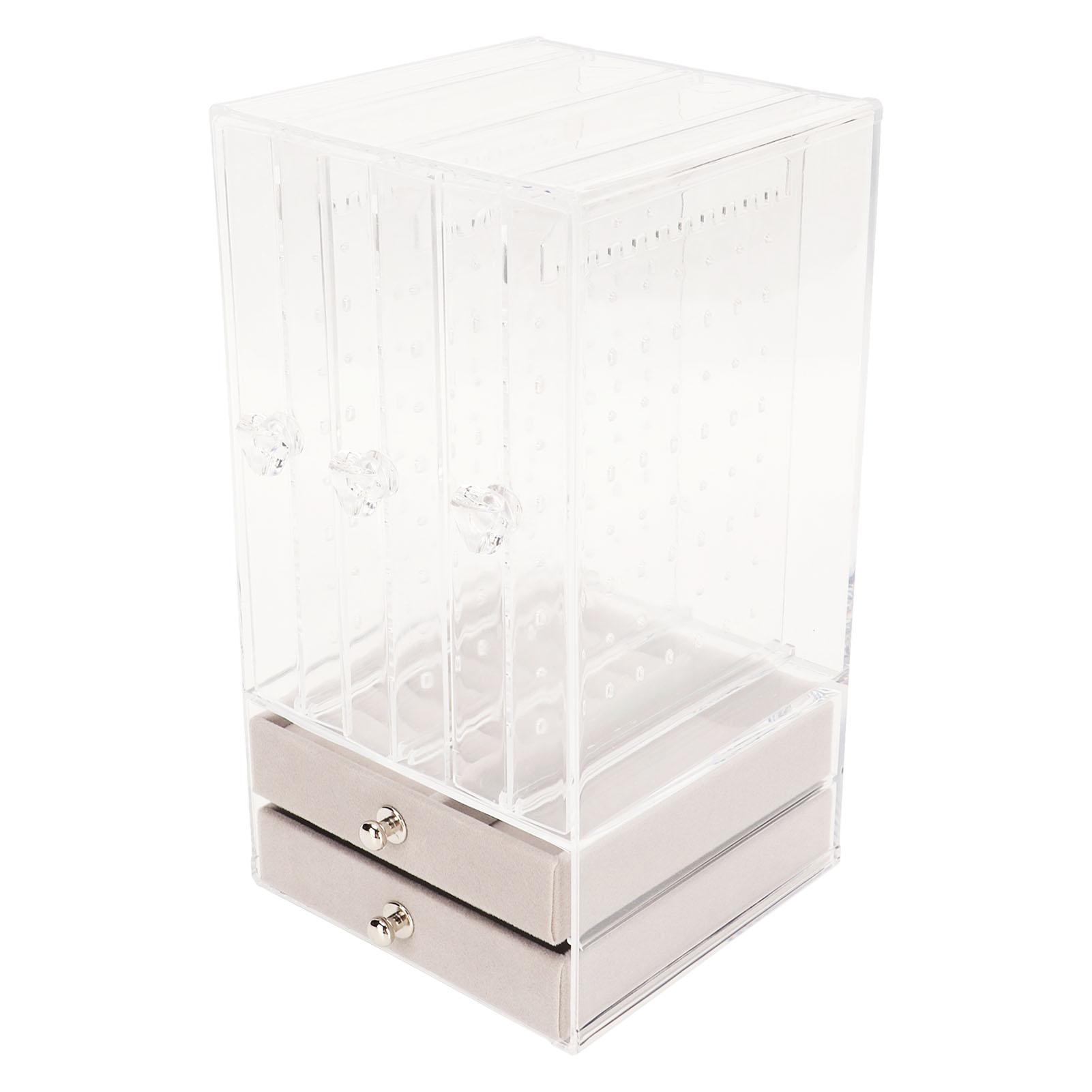 5 Drawers Acrylic Earring Holder Dustproof Storage Display Transparent Acrylic Earring Holder
5 Drawers Acrylic Earring Holder Dustproof Storage Display Transparent Acrylic Earring Holder