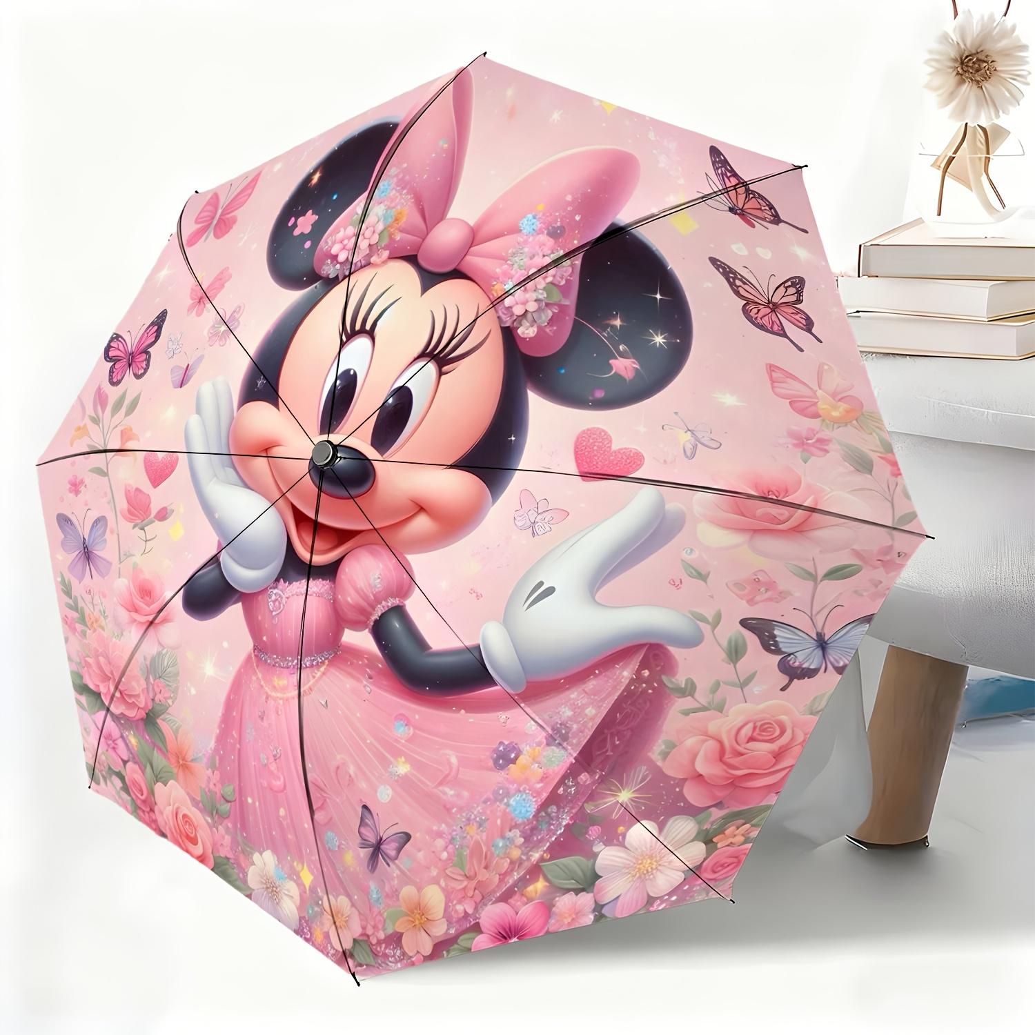 1pc Disney Minnie Mouse Princess Series Automatic Umbrella, All-Weather Folding Umbrella for All Occasions, Portable Compact U (as the picture,Iron&8K)
1pc Disney Minnie Mouse Princess Series Automatic Umbrella, All-Weather Folding Umbrella for All Occasions, Portable Compact U (as the picture,Iron&8K)