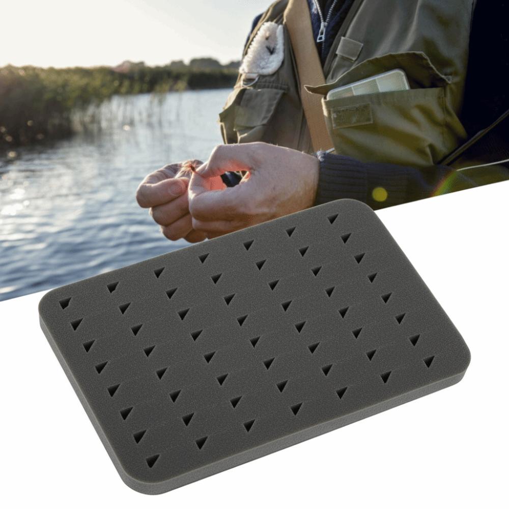 Rippled Fly Fishing Patch Foam Hook Hanging Board Portable Fishing Hook Storage Fly Fishing Pin version
Rippled Fly Fishing Patch Foam Hook Hanging Board Portable Fishing Hook Storage Fly Fishing Pin version