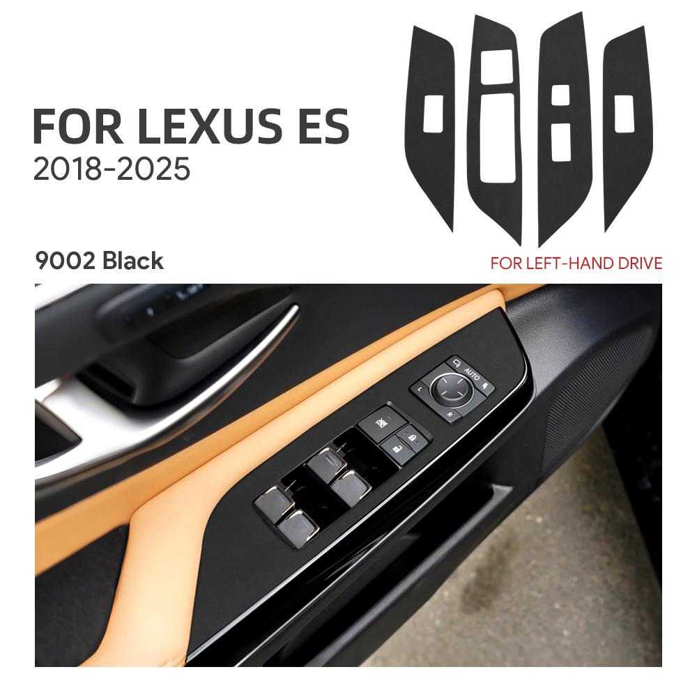 Для Lexus ES ES200 ES250 ES300h ES350 2018- 2024 2025 Верхняя замшевая наклейка Панель подъемника кнопки стеклоподъемника Аксессуары для интерьера автомобиля LHD Black
Для Lexus ES ES200 ES250 ES300h ES350 2018- 2024 2025 Верхняя замшевая наклейка Панель подъемника кнопки стеклоподъемника Аксессуары для интерьера автомобиля LHD Black