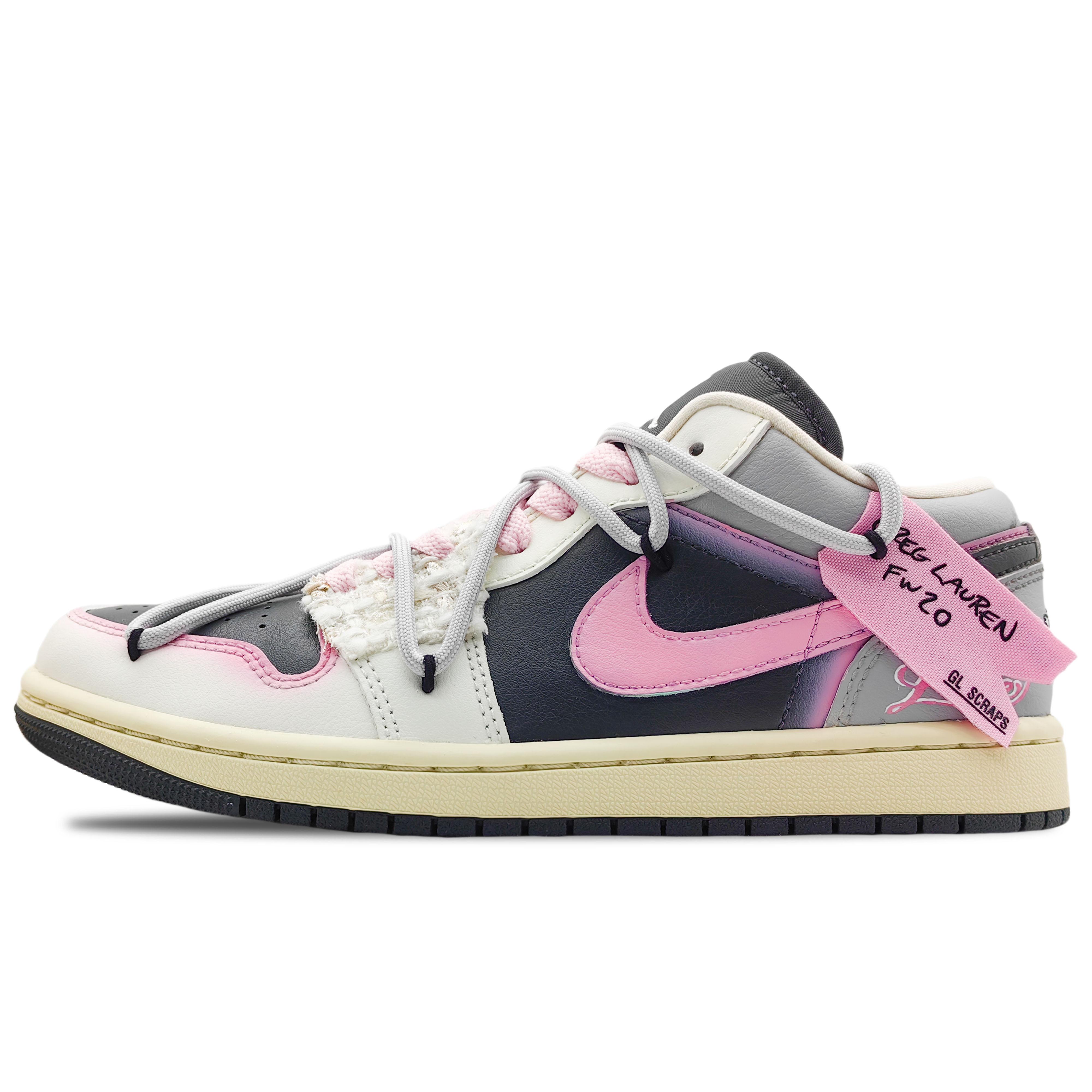 Jordan Air Jordan 1 Abrasion Resistant Breathable Low top Vintage Basketball Shoes Women s Black Pink DC0774-001(Team188-) 37.5
Jordan Air Jordan 1 Abrasion Resistant Breathable Low top Vintage Basketball Shoes Women s Black Pink DC0774-001(Team188-) 37.5