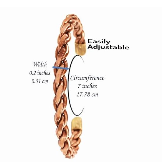 Красиво выкованный магнитный лечебный медный браслет для медитации, йоги, чакры, мантры для мужчин и женщин
Красиво выкованный магнитный лечебный медный браслет для медитации, йоги, чакры, мантры для мужчин и женщин