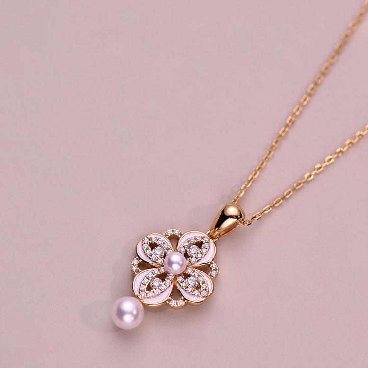 Elegant Retro Pearl s925 Sterling Silver Gold-Plated Clavicle Necklace for Women 925 Sterling Silver
Elegant Retro Pearl s925 Sterling Silver Gold-Plated Clavicle Necklace for Women 925 Sterling Silver