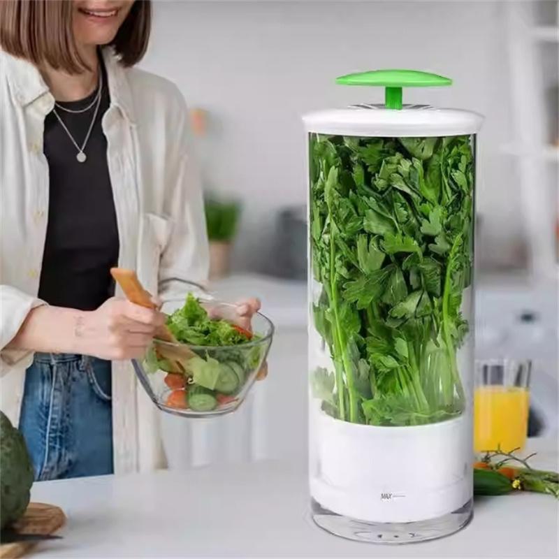 1PC Vegetable Freshness Preservation Bottle Refrigerator Herb Saver Storage Container Fresh Herb Vanilla Kitchen Accessory зелений
1PC Vegetable Freshness Preservation Bottle Refrigerator Herb Saver Storage Container Fresh Herb Vanilla Kitchen Accessory зелений