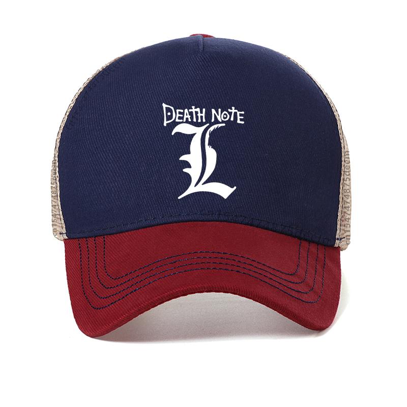 Japanese Anime Death Note Baseball Cap woMen Kawaii Cartoon leach Ichigo Graphic Dad hat Misa Manga Summer mesh Snapback hats Adjustable
Japanese Anime Death Note Baseball Cap woMen Kawaii Cartoon leach Ichigo Graphic Dad hat Misa Manga Summer mesh Snapback hats Adjustable