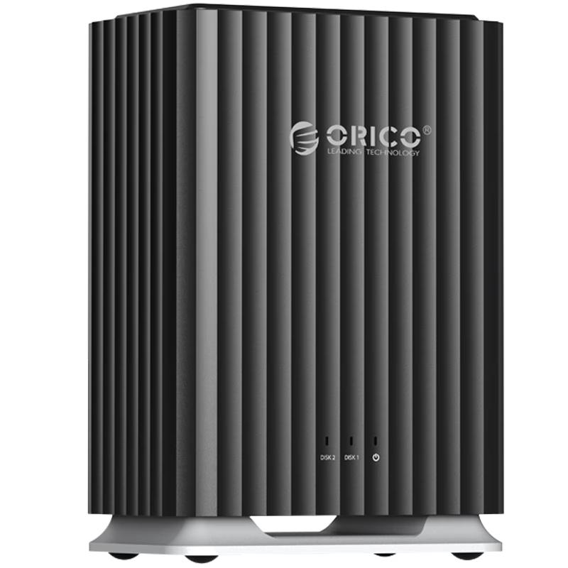 ORICO 2-Bay USB 3.1 Type-C External Hard Drive Enclosure
ORICO 2-Bay USB 3.1 Type-C External Hard Drive Enclosure