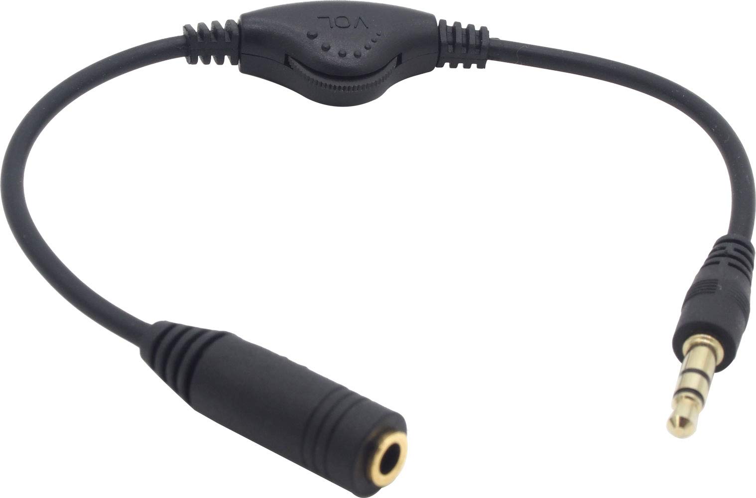 Audiophile Audio Cable Stereo Mini 3 Pole Extension Cable with Volume Adjustment Function 30cm 3.5mm Approx.
Audiophile Audio Cable Stereo Mini 3 Pole Extension Cable with Volume Adjustment Function 30cm 3.5mm Approx.