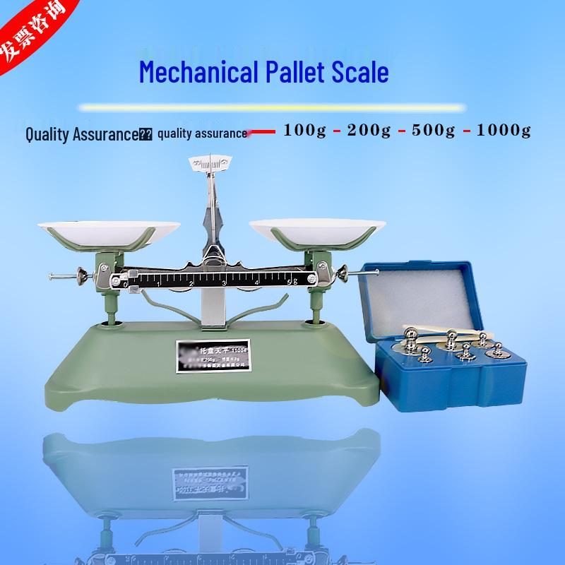 Mechanical Student Balance with Weights: 100g, 200g, 500g, 1000g Plastic Weight Tweezers
Mechanical Student Balance with Weights: 100g, 200g, 500g, 1000g Plastic Weight Tweezers