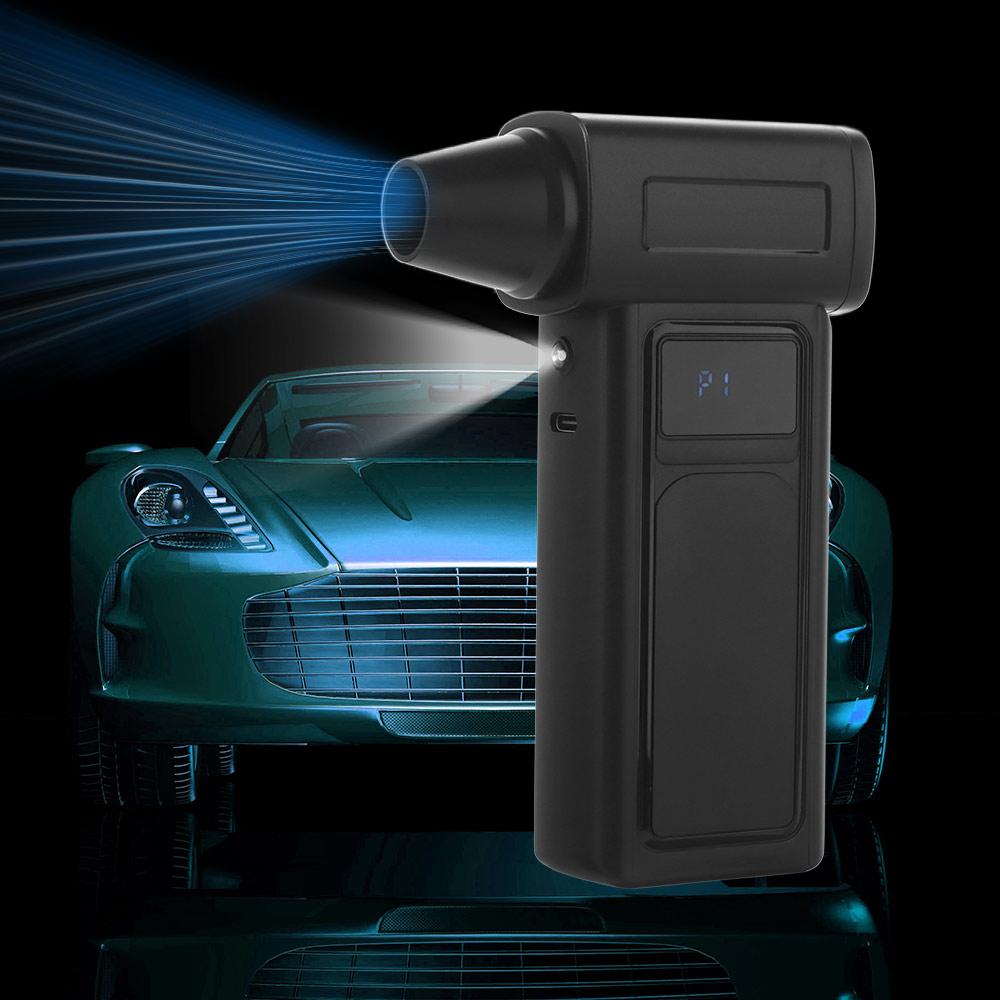 130000 RPM Handheld Turbo Violent Fan Digital Display Powerful Dust Blower Car Cleaning чорний
130000 RPM Handheld Turbo Violent Fan Digital Display Powerful Dust Blower Car Cleaning чорний