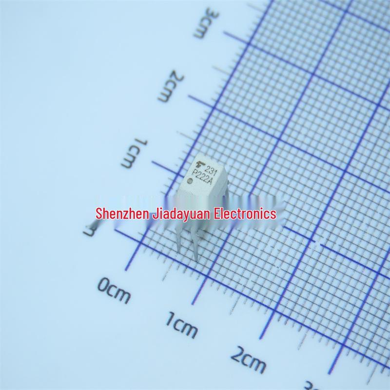 Brand new original TLP222AF, silk-screened P222A in DIP-4 package. Please consult for price before ordering.
Brand new original TLP222AF, silk-screened P222A in DIP-4 package. Please consult for price before ordering.