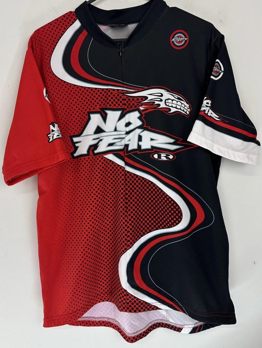 Vintage No Fear Jersey Mens FITS Sz L-XL Cycling Rare Skull Zip Short Sleeve Y2K XL
Vintage No Fear Jersey Mens FITS Sz L-XL Cycling Rare Skull Zip Short Sleeve Y2K XL