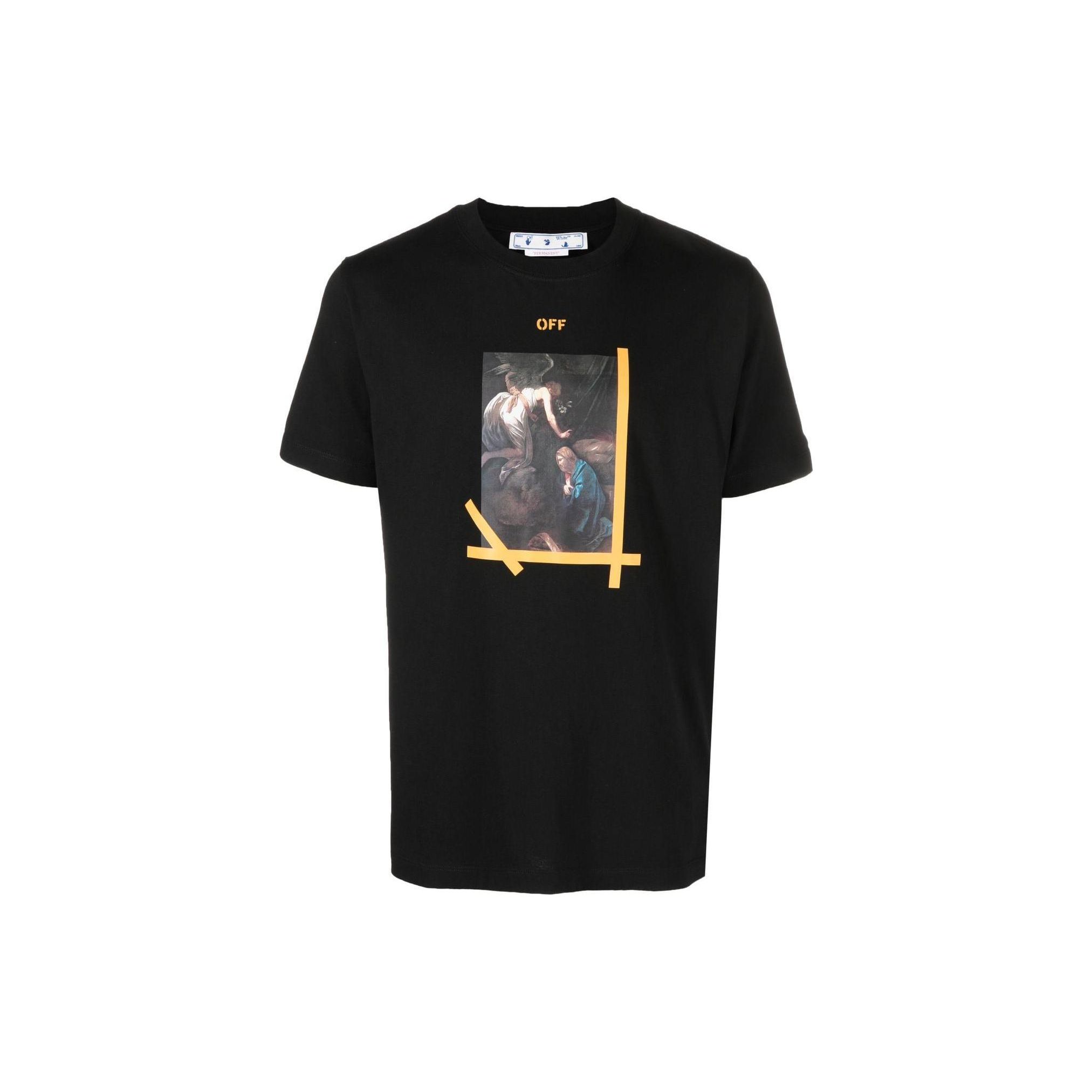 Off-White Футболка с принтом Караваджо Черные/Белые мужские топы OMAA027C99JER0151001 L
Off-White Футболка с принтом Караваджо Черные/Белые мужские топы OMAA027C99JER0151001 L