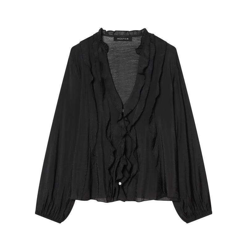 2025 European-Style Loose Layered Decorative Shirt Extra Small чорний
2025 European-Style Loose Layered Decorative Shirt Extra Small чорний
