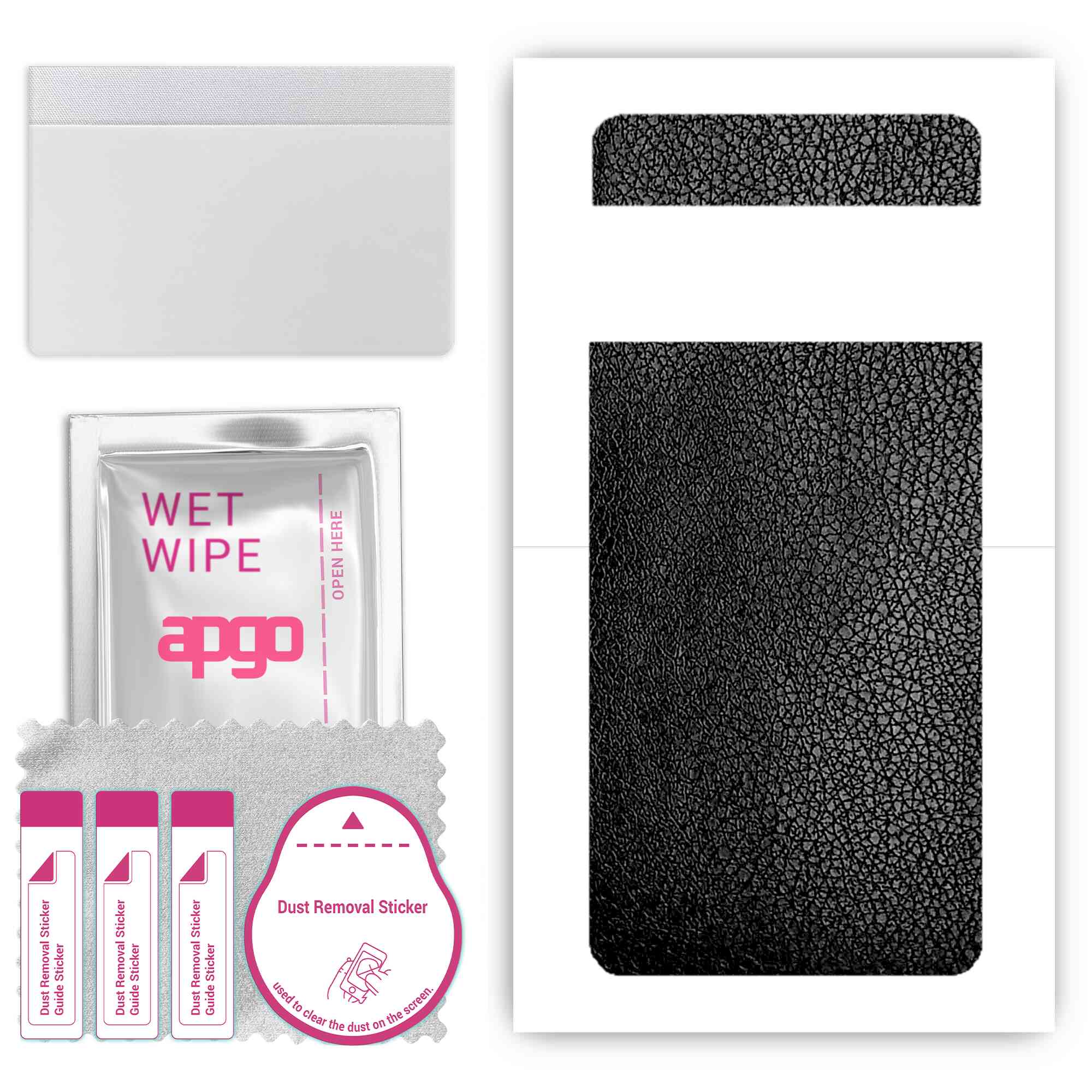 apgo Protective Skin Sticker for the back compatible with Google Pixel 6 Pro, Wrap Film, Foil, Vinyl - Pattern Black Leather
apgo Protective Skin Sticker for the back compatible with Google Pixel 6 Pro, Wrap Film, Foil, Vinyl - Pattern Black Leather