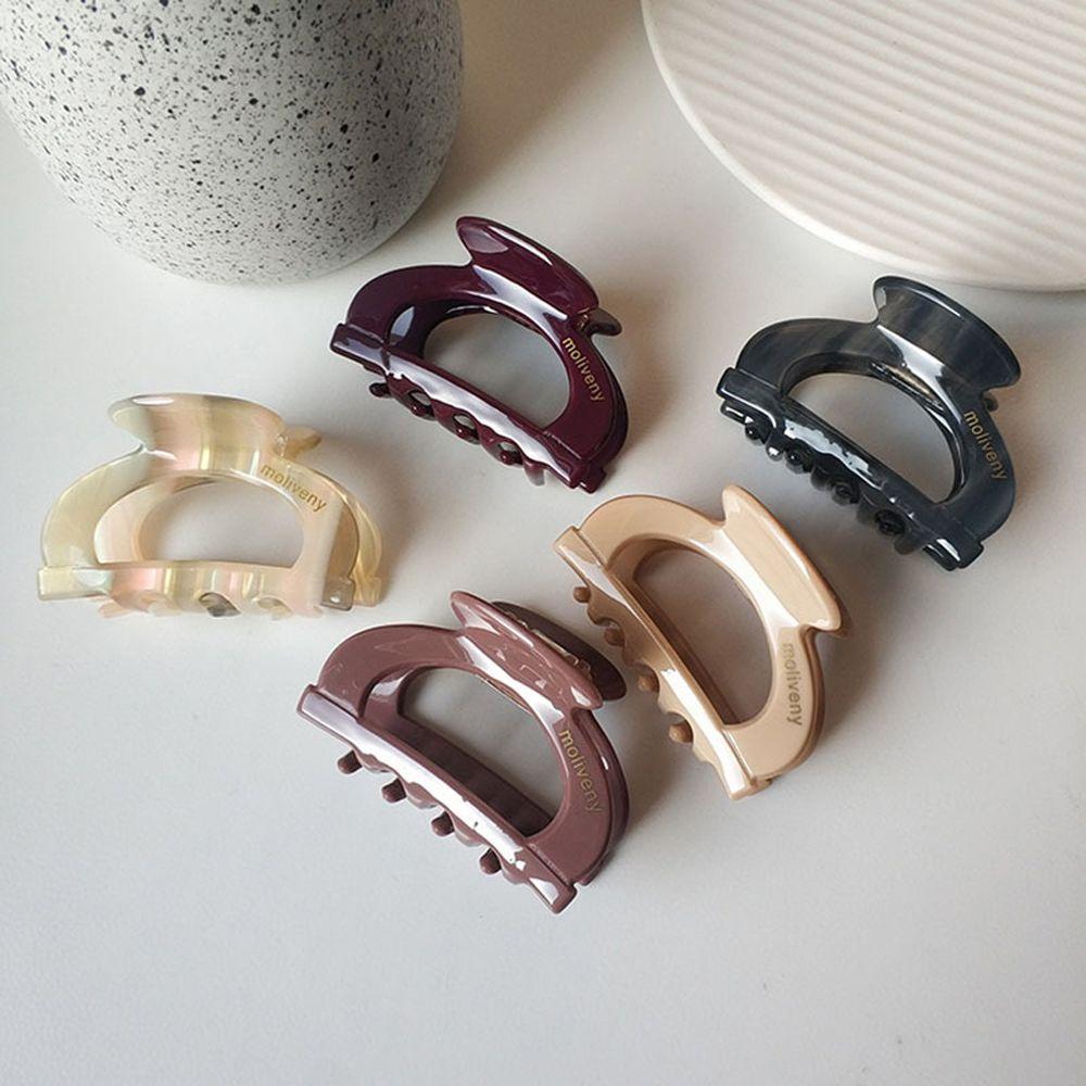 Acid Temperament Headwear Hair Claw Clips Semicircle Hair Clip Women Barrettes Korean Hairpins
Acid Temperament Headwear Hair Claw Clips Semicircle Hair Clip Women Barrettes Korean Hairpins