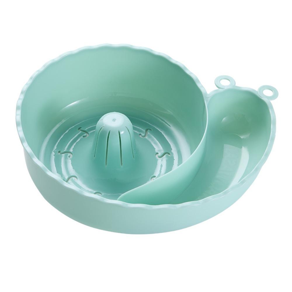 Новая овощемойка в форме улитки, портативная, мультяшная, кухонная, дренажная корзина, сушилка