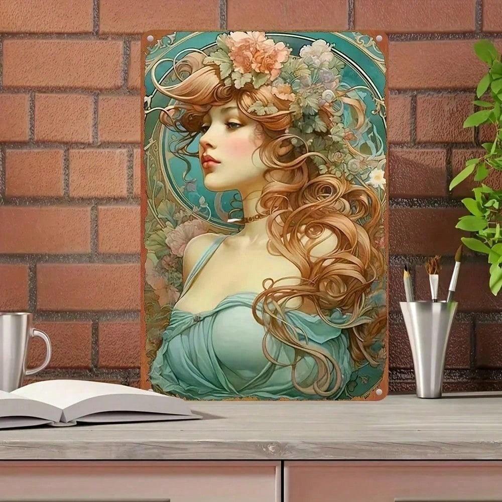 Vintage Flower Metal Sign 8x12 Inch Retro Tin Plate Art Nouveau Wall Decor for Kitchen різнокольоровий
Vintage Flower Metal Sign 8x12 Inch Retro Tin Plate Art Nouveau Wall Decor for Kitchen різнокольоровий