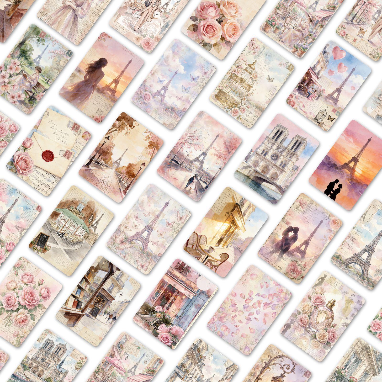 36 Romantic Vintage Watercolor Paris Cards Eiffel Tower Floral Landscape Greeting Cards Postcards RXHB0149
36 Romantic Vintage Watercolor Paris Cards Eiffel Tower Floral Landscape Greeting Cards Postcards RXHB0149