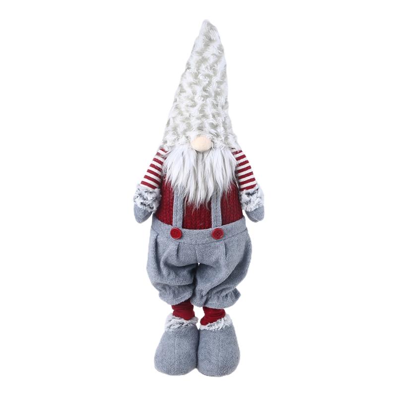 Handmade Christmas Elf Decoration Retractable Standing Swedish Gnome Tomte Toy for Doll Ornaments 6XDE сірий колір
Handmade Christmas Elf Decoration Retractable Standing Swedish Gnome Tomte Toy for Doll Ornaments 6XDE сірий колір