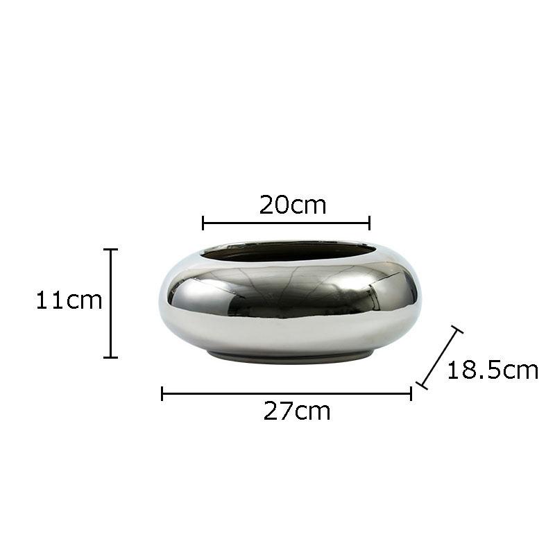 Creative Round Ceramic Vase Desk Decoration Minimalism Circular Flower Arrangement Floral Vases Flower Pots Room Aesthetic Decor
Creative Round Ceramic Vase Desk Decoration Minimalism Circular Flower Arrangement Floral Vases Flower Pots Room Aesthetic Decor