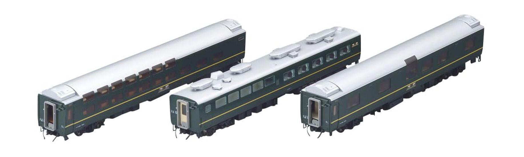 TOMIX HO Gauge JR 24 Series 25 Twilight Express Дополнительный набор A Модель пассажирского вагона железной дороги HO-9110
TOMIX HO Gauge JR 24 Series 25 Twilight Express Дополнительный набор A Модель пассажирского вагона железной дороги HO-9110