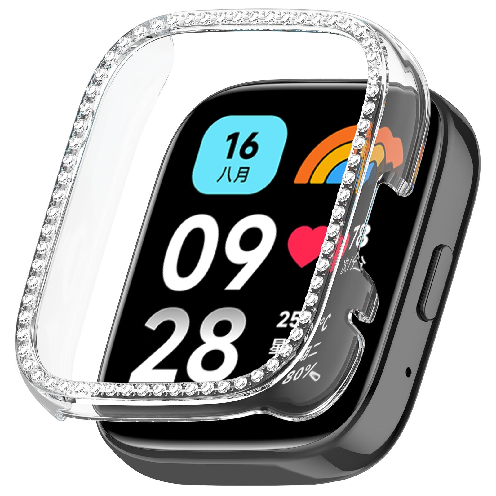 Для Xiaomi Redmi Watch 3 Lite/Watch 3 Active Прозорий чохол для годинника Декоративний дизайн з стразами Порожнистий дизайн PC Кришка для годинника As Shown A
Для Xiaomi Redmi Watch 3 Lite/Watch 3 Active Прозорий чохол для годинника Декоративний дизайн з стразами Порожнистий дизайн PC Кришка для годинника As Shown A