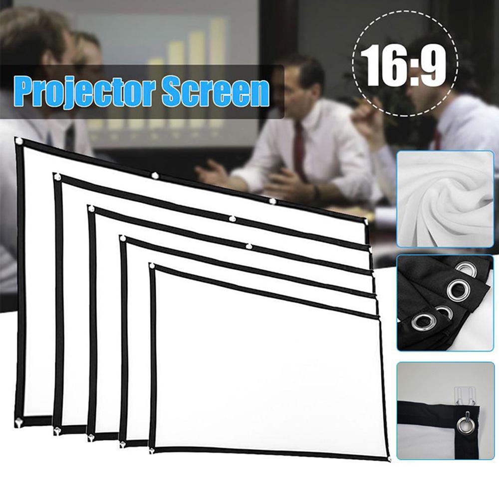Hot Portable Projector Curtain Home Outdoor KTV Office Home Theater Simple 3D HD Projector Screen Dropshipping Wholesale 30 inch
Hot Portable Projector Curtain Home Outdoor KTV Office Home Theater Simple 3D HD Projector Screen Dropshipping Wholesale 30 inch