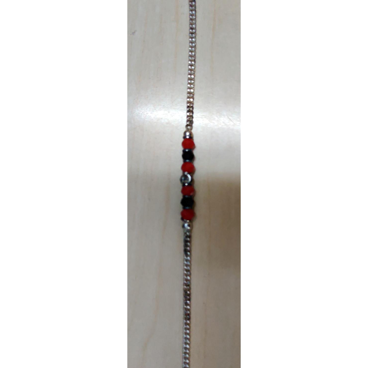 @ 925 Sterling Silver Rakhi Bracelet For Unisex Gift MJ-420-60%OFF
@ 925 Sterling Silver Rakhi Bracelet For Unisex Gift MJ-420-60%OFF
