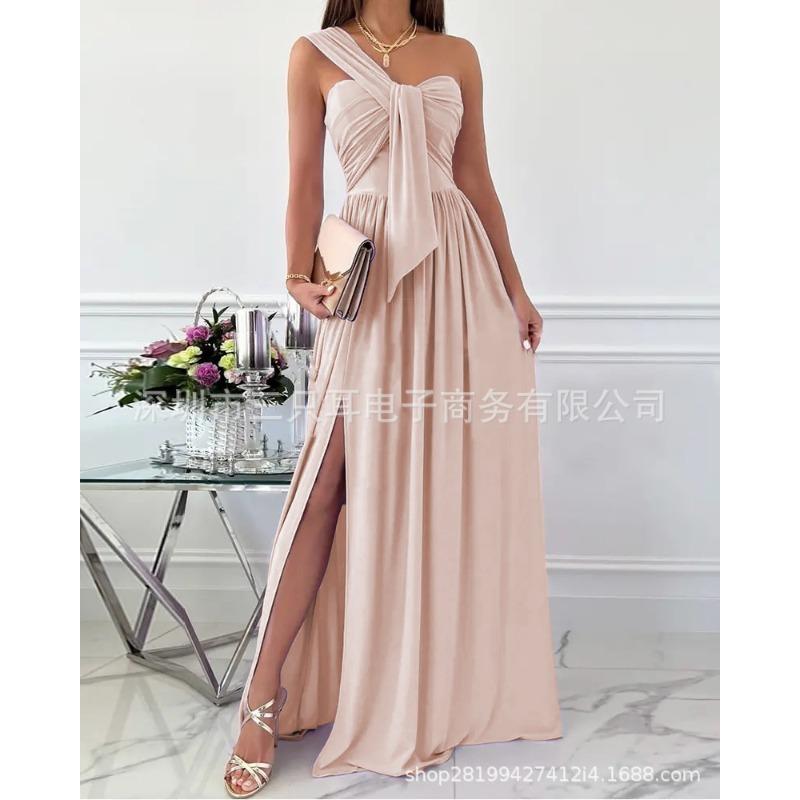 Wish summer simple sleeveless offtheshoulder hem split dress women XXL світло-рожевий колір
Wish summer simple sleeveless offtheshoulder hem split dress women XXL світло-рожевий колір