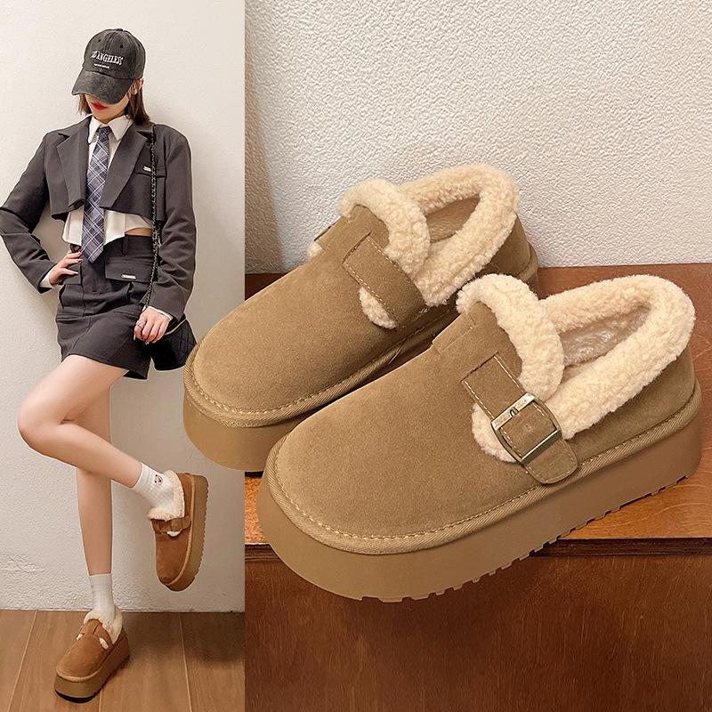 Women s cold-resistant snow boots in the winter of 2025 new retro thick-soled piled thickened warm Boken cotton shoes 40
Women s cold-resistant snow boots in the winter of 2025 new retro thick-soled piled thickened warm Boken cotton shoes 40