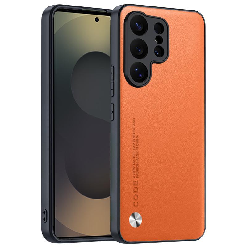 Ударостійкий чохол Funda для Samsung Galaxy S26 Ultra S25 S24 Plus, Кришка-чохол, Розкішна ПУ-шкіра, Повний захист, Задня накладка for Galaxy S24 помаранчевий
Ударостійкий чохол Funda для Samsung Galaxy S26 Ultra S25 S24 Plus, Кришка-чохол, Розкішна ПУ-шкіра, Повний захист, Задня накладка for Galaxy S24 помаранчевий