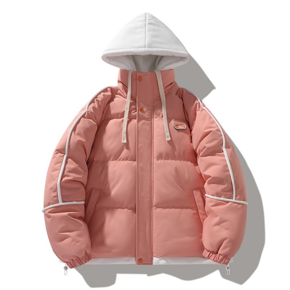 New men s cotton-padded jacket, versatile loose hooded thickened cotton jacket. 3XL
New men s cotton-padded jacket, versatile loose hooded thickened cotton jacket. 3XL