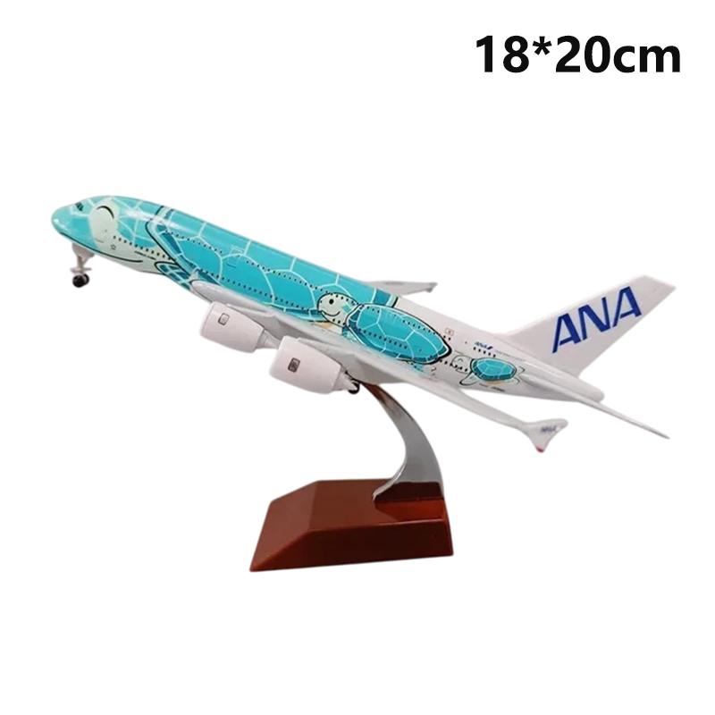 20 см Самолет Air Japan Ana Airlines с шасси Модель Игрушка Мультяшная Морская Черепаха Airbus A380 Авиалинии Сплав Литой Самолет
20 см Самолет Air Japan Ana Airlines с шасси Модель Игрушка Мультяшная Морская Черепаха Airbus A380 Авиалинии Сплав Литой Самолет