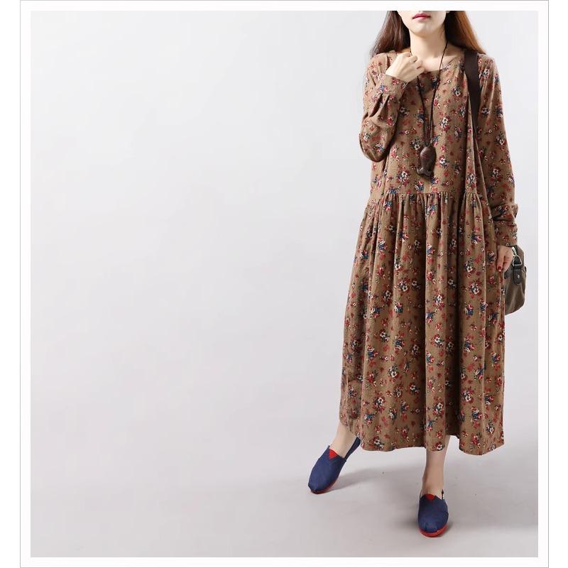 Весенне-осеннее платье большого размера с длинным рукавом XXL кофейный
Весенне-осеннее платье большого размера с длинным рукавом XXL кофейный