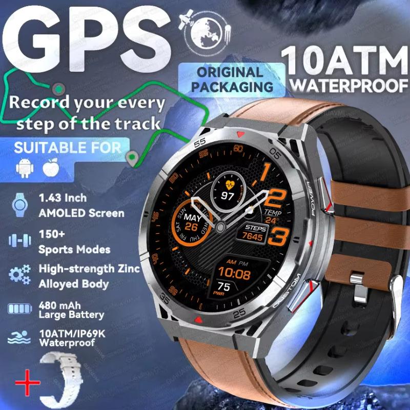 2025 Новий Двочастотний Супутниковий GPS Смарт-годинник для Чоловіків 1.43 AMOLED Екран Компас Пульсометр BT Дзвінок IP69 Водонепроникний Годинник для Плавання Leather Belt срібний
2025 Новий Двочастотний Супутниковий GPS Смарт-годинник для Чоловіків 1.43 AMOLED Екран Компас Пульсометр BT Дзвінок IP69 Водонепроникний Годинник для Плавання Leather Belt срібний