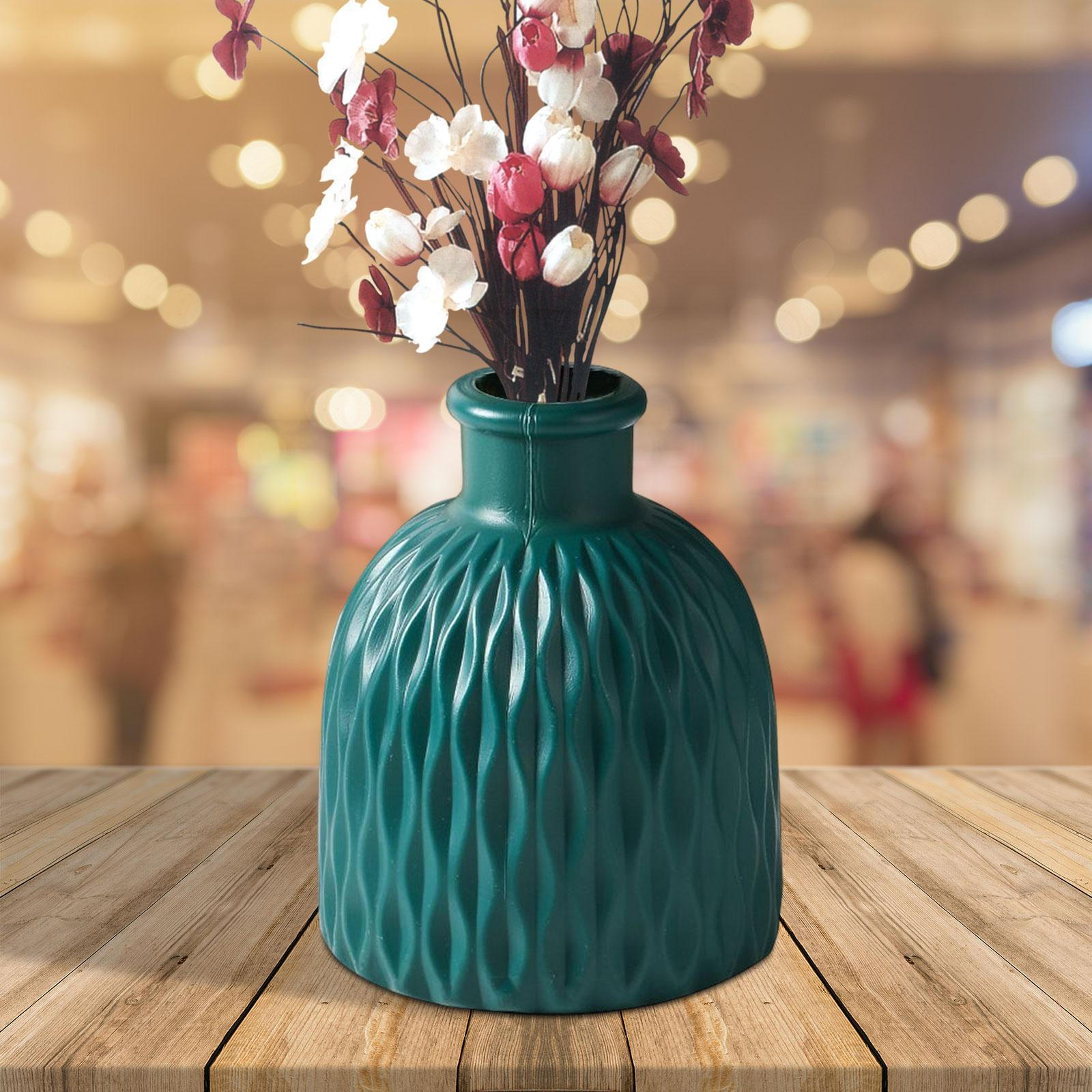 Ceramic Imitation Flower Vase for Home Decor And Events синій
Ceramic Imitation Flower Vase for Home Decor And Events синій