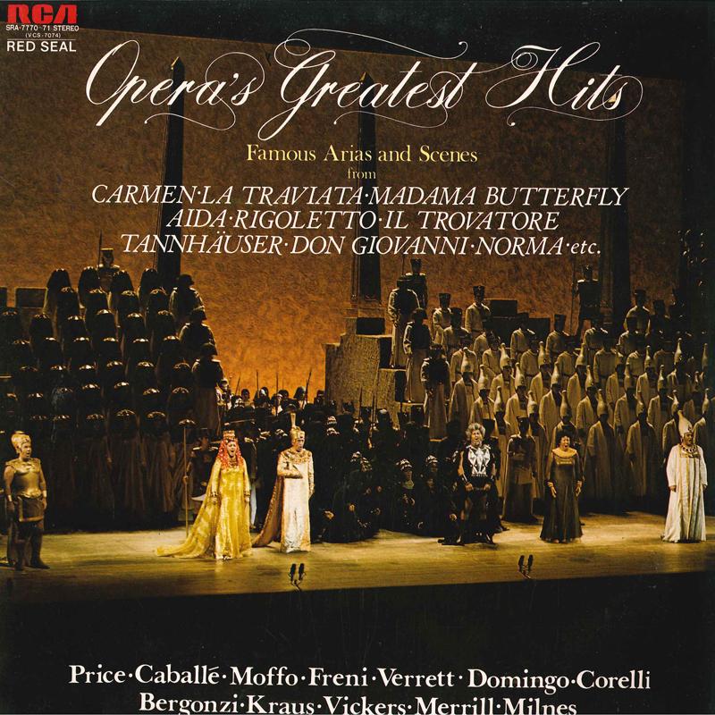 LP Record VARIOUS Operas Greatest Hits Famous Arias SRA777071 RCA RED SEAL 1975 Japan Classical Used
LP Record VARIOUS Operas Greatest Hits Famous Arias SRA777071 RCA RED SEAL 1975 Japan Classical Used