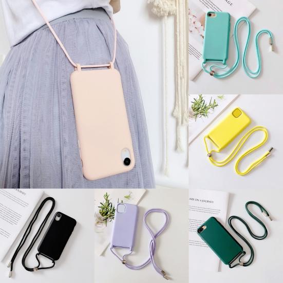 Задняя крышка телефона Противоударный пыленепроницаемый мобильный телефон с плечевым ремнем Цветной твердый защитный чехол для телефона для iPhone
Задняя крышка телефона Противоударный пыленепроницаемый мобильный телефон с плечевым ремнем Цветной твердый защитный чехол для телефона для iPhone