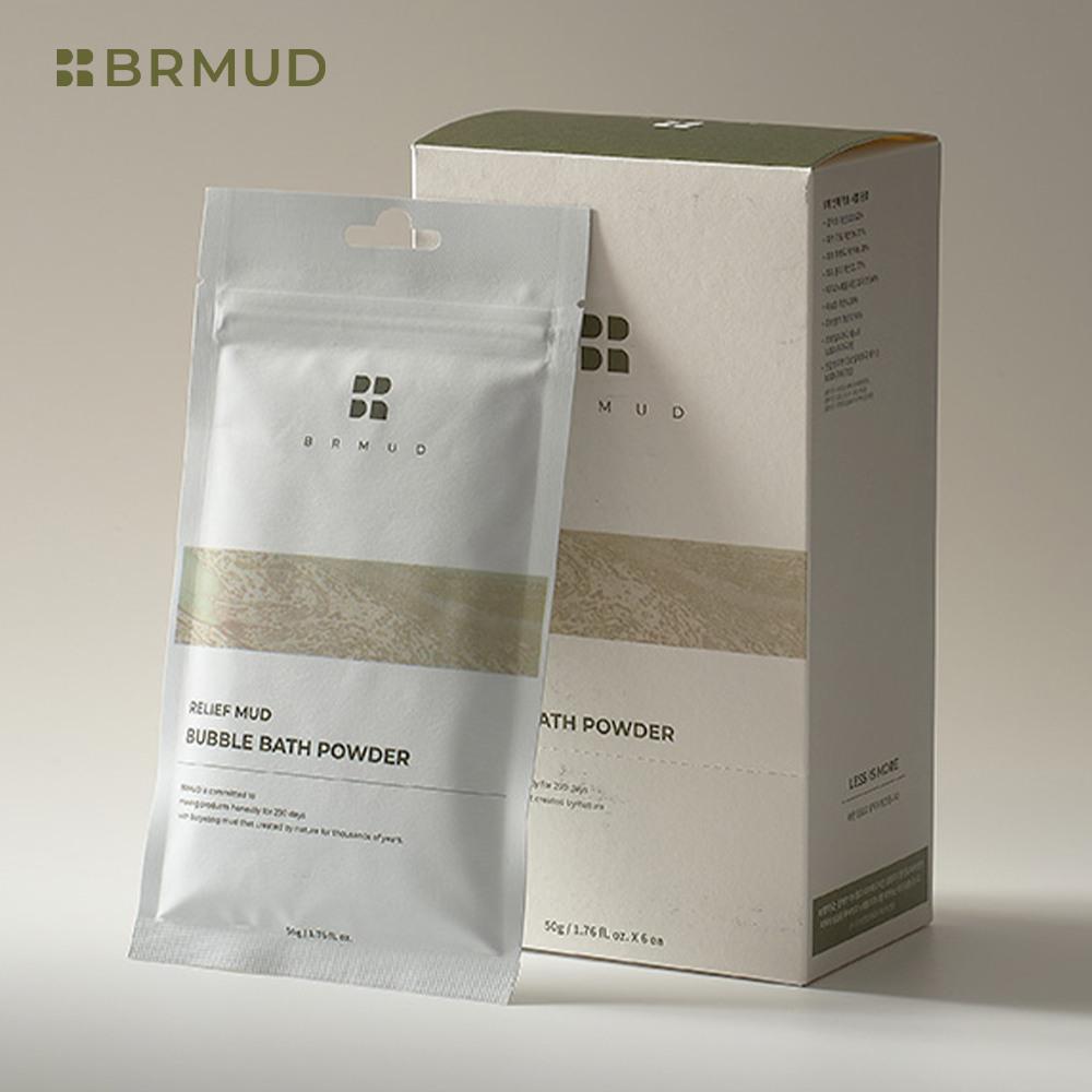 BRMUD Relief Mud Bubble Bath Powder 50g x 6ea(N)
BRMUD Relief Mud Bubble Bath Powder 50g x 6ea(N)