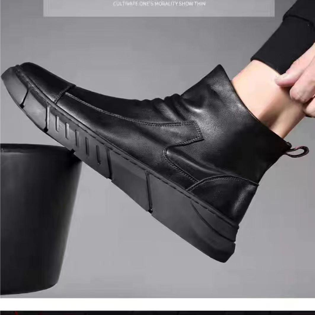 Чоловічі ретро шкіряні туфлі на низькому ходу: Повсякденні черевики в стилі весни та осені single lining; 42
Чоловічі ретро шкіряні туфлі на низькому ходу: Повсякденні черевики в стилі весни та осені single lining; 42