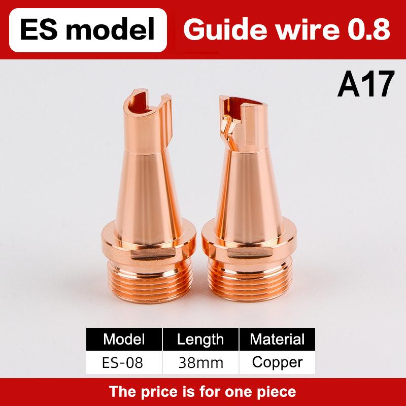 Сопло для лазерной сварки, ручное сопло для волоконной лазерной сварки для деталей головки сварочного аппарата, сменные аксессуары из красной меди ES-08
Сопло для лазерной сварки, ручное сопло для волоконной лазерной сварки для деталей головки сварочного аппарата, сменные аксессуары из красной меди ES-08