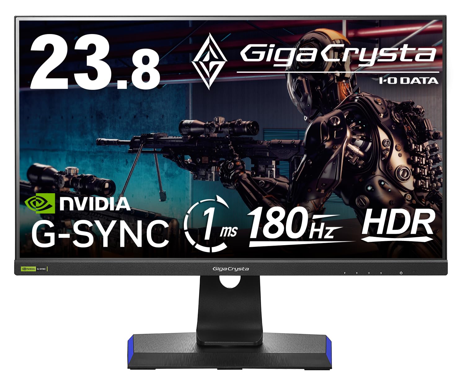 DATA 180Hz compatible Compatible certified gaming monitor I-O 23.8-inch G-SYNC GigaCrysta LCD-GD241JD
DATA 180Hz compatible Compatible certified gaming monitor I-O 23.8-inch G-SYNC GigaCrysta LCD-GD241JD