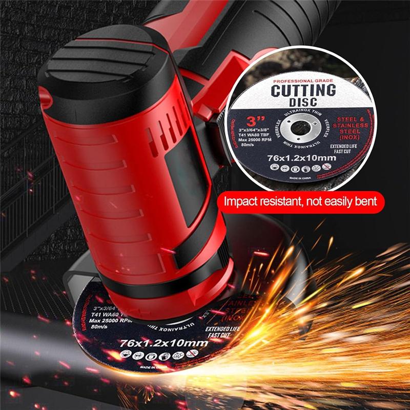 Fresh 3 Inch Angle Grinder Cutting Disc 12Pcs Cutting Disc 76 Mm Wood And Metal 76 Mm Fan Disc
Fresh 3 Inch Angle Grinder Cutting Disc 12Pcs Cutting Disc 76 Mm Wood And Metal 76 Mm Fan Disc