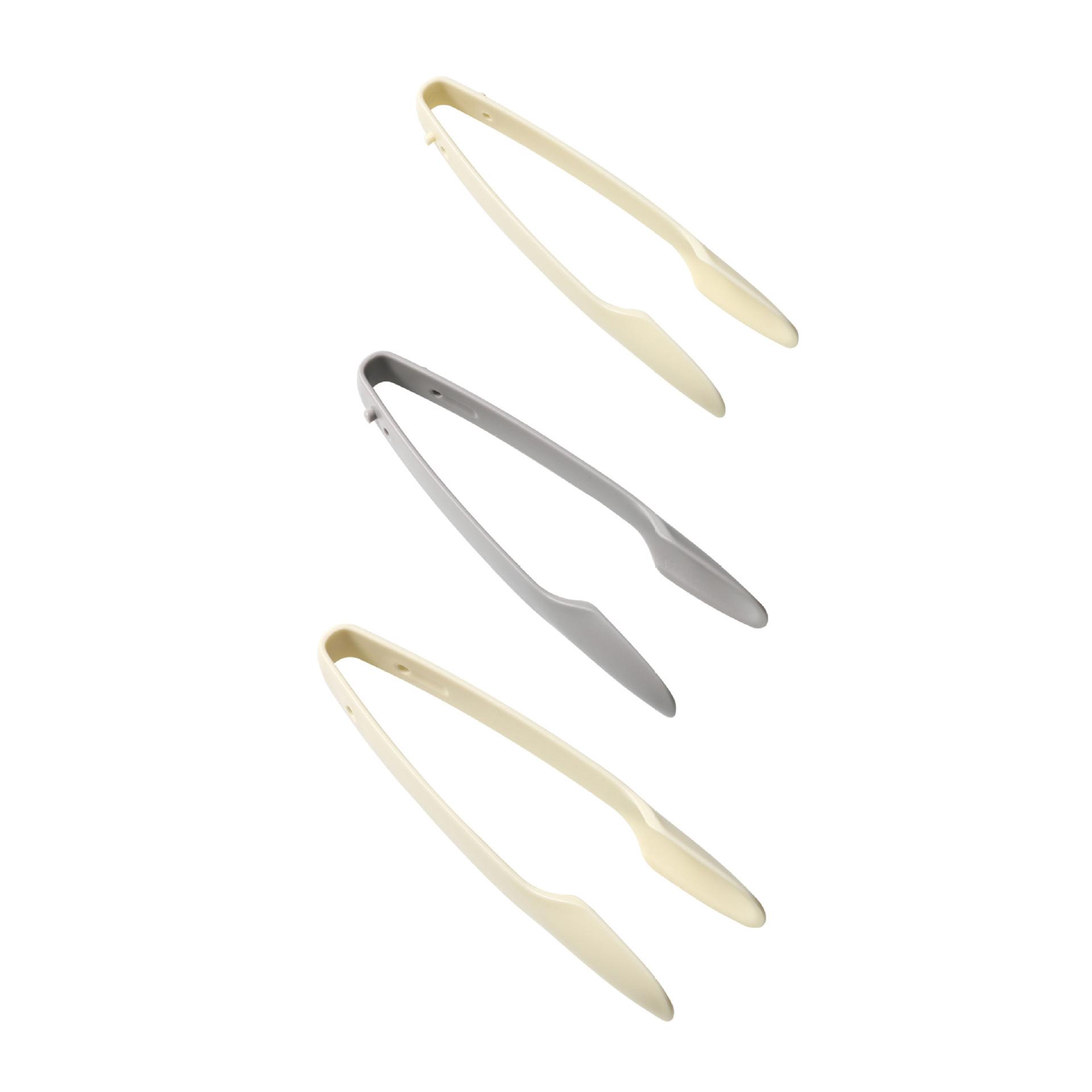 3Pcs/Set Food Tongs PP Salad Bacon Steak Clamp Food Bread Clip (BPA Free,No FDA Certificate) Beige
3Pcs/Set Food Tongs PP Salad Bacon Steak Clamp Food Bread Clip (BPA Free,No FDA Certificate) Beige