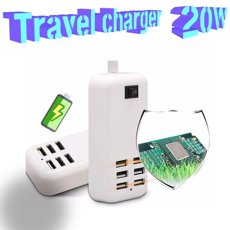 6USB charger multi-port quick charging adapter EU/US Wall Smart Charger Quick Charging Adapter for All Smartphones Pad US білий
6USB charger multi-port quick charging adapter EU/US Wall Smart Charger Quick Charging Adapter for All Smartphones Pad US білий
