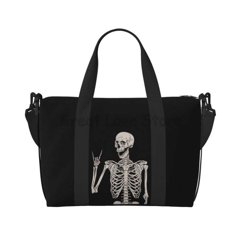 Custom Human Skeleton Print Travel Duffle Bag Weekender Bag for Women Men Gym Yoga Sports Tote Bag Overnight Workout Hand Bags чёрный
Custom Human Skeleton Print Travel Duffle Bag Weekender Bag for Women Men Gym Yoga Sports Tote Bag Overnight Workout Hand Bags чёрный